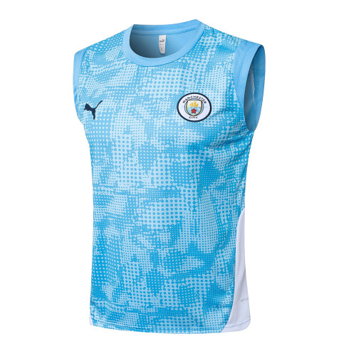 Manchester City 25/26 Sleeveless Jersey and Shorts Set D25216 - PM