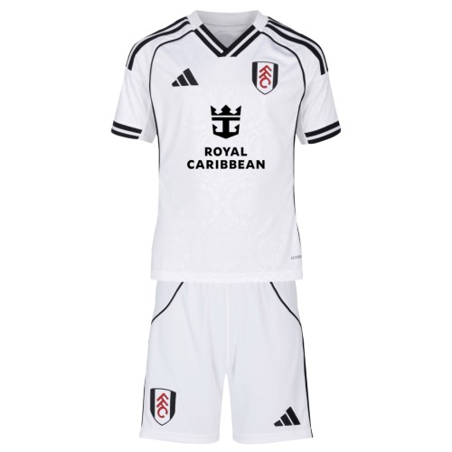 Kids Fulham FC 25/26 Home Jersey and Short Kit