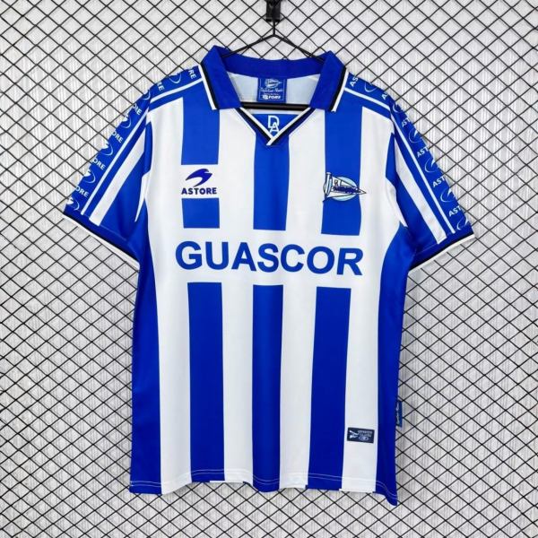 Deportivo Alavés 1998/1999 Home Retro Jersey