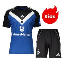 Kids Hamburger SV 25/26 Away Jersey and Short Kit