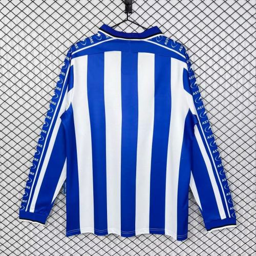 Deportivo Alavés 1998/1999 Home Long Sleeve Retro Jersey