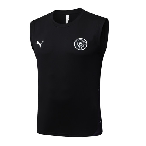 Manchester City 25/26 Sleeveless Jersey and Shorts Set D25229