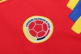 Kids Colombia 1990 World Cup Away Retro Kit