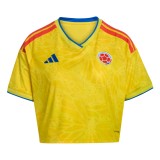 Player Version Women's Colombia 2026 Home Cropped Jersey