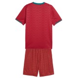 Kids Portugal 2026 Home Jersey and Short Kit