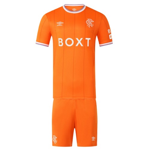 Kids Rangers 25/26 Fourth Jersey and Short Kit