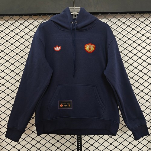 MUFC 25/26 Team Hoodie Dark Blue