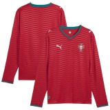 Thai Version Portugal 2026 Home Long Sleeve Jersey