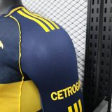 Player Version Boca Juniors 25/26 Home Long Sleeve Authentic Jersey