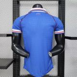 Player Version France 1998 World Cup Home Retro Jersey