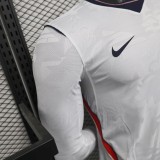 Player Version England 2026 Home Long Sleeve Authentic Jersey