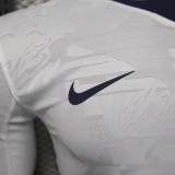 Player Version England 2026 Home Long Sleeve Authentic Jersey