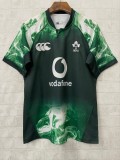 Ireland 2025/2026 Mens Pre-Game Pro Rugby Jersey Green