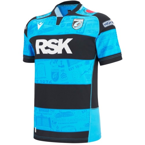Cardiff 2025/2026 Mens Home Rugby Jersey