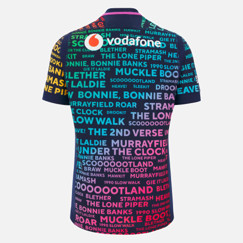 Scotland 2025/2026 Mens Words Training Rugby Jersey