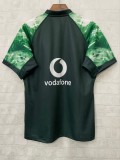 Ireland 2025/2026 Mens Pre-Game Pro Rugby Jersey Green