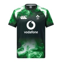 Ireland 2025/2026 Mens Pre-Game Pro Rugby Jersey Green