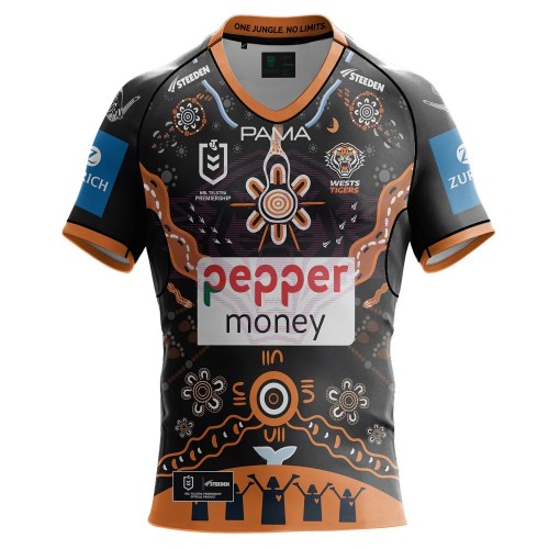 Wests Tigers 2025 Men's Indigenous Jersey