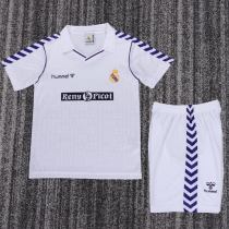 Kids Real Madrid 1988/1990 Home Retro Kit