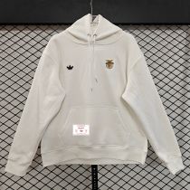 Benfica 25/26 Team Hoodie White Benfica 25/26 Team Hoodie White