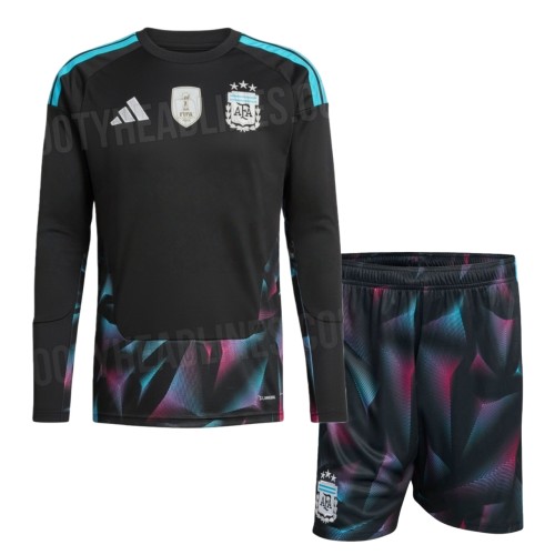 Argentina 2026 Goalkeeper Long Sleeve Jersey and Short Kit