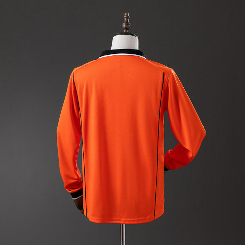 Netherlands 1998/2000 Home Long Sleeve Retro Jersey