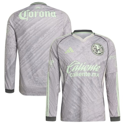 Thai Version Club América 25/26 Third Long Sleeve Jersey