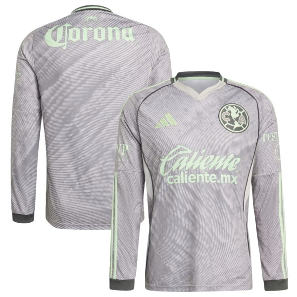 Thai Version Club América 25/26 Third Long Sleeve Jersey