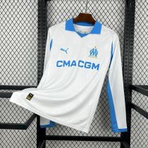 Thai Version Olympique Marseille 25/26 Home Long Sleeve Jersey