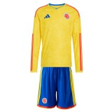 Kids Colombia 2026 Home Long Sleeve Jersey and Short Kit