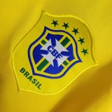 Brazil 2006 Home Long Sleeve Retro Jersey