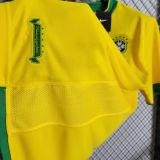 Brazil 2006 Home Long Sleeve Retro Jersey
