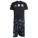 Kids Argentina 2026 Goalkeeper Jersey and Short Kit