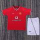 Kids MUFC 2000/2002 Home Retro Kit