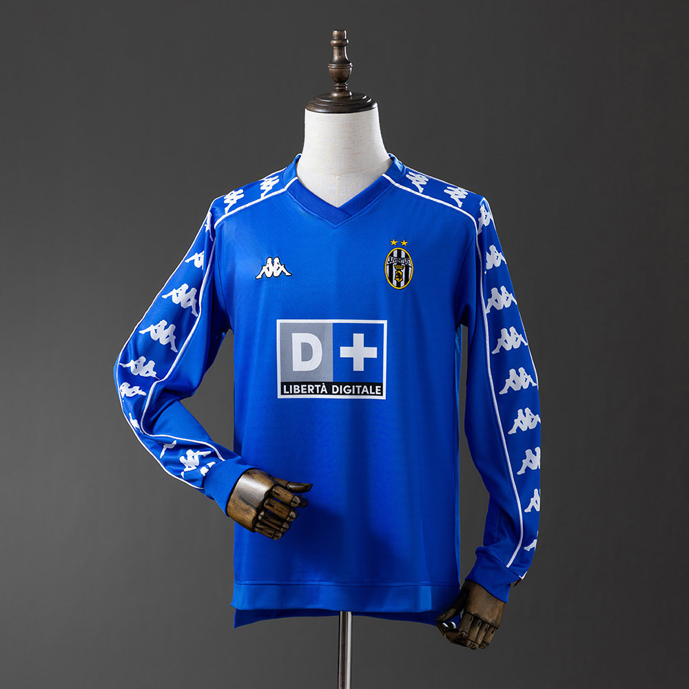 US$ 22.99 - Juventus 1999/2000 Third Long Sleeve Retro Jersey - m
