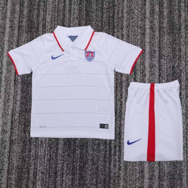 Kids USA 2014 Home Retro Jersey