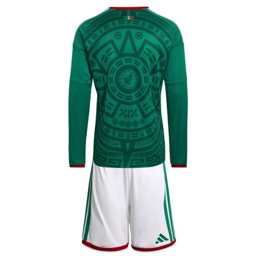 Kids Mexico 2026 Home Long Sleeve Kit