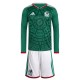 Kids Mexico 2026 Home Long Sleeve Kit
