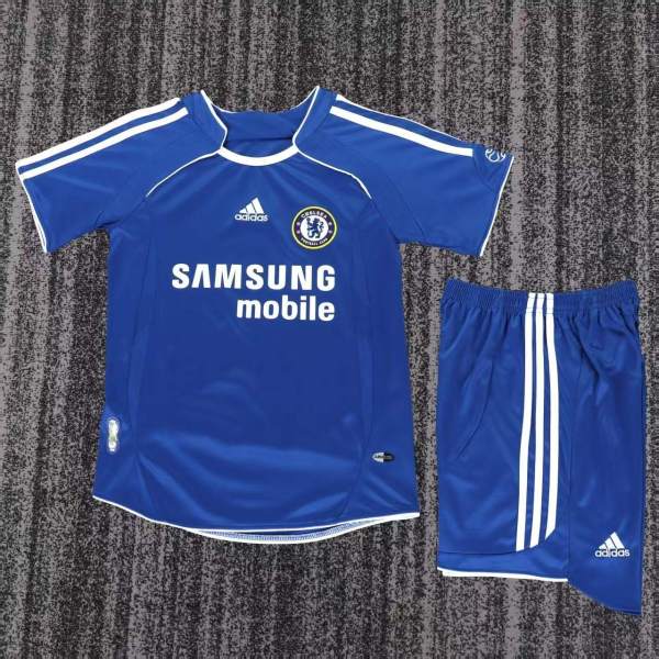 Kids Chelsea 2006/2008 Home Retro Kit
