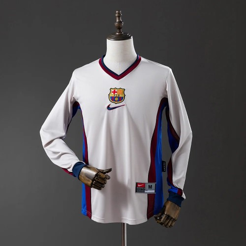 Barcelona 1998/2001 Away Long Sleeve Retro Jersey