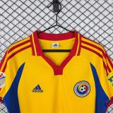 Romania 2000/2002 Home Retro Jersey
