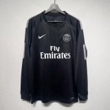 PSG 2017/2018 Third Long Sleeve Retro Jersey