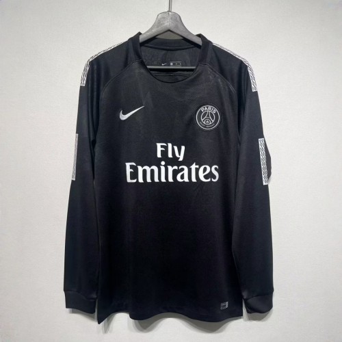 PSG 2017/2018 Third Long Sleeve Retro Jersey