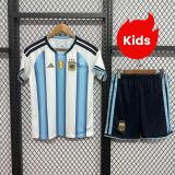 Kids Argentina 2026 Home Jersey and Short Kit