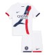 Kids PSG 25/26 Away Jersey and Short Kit