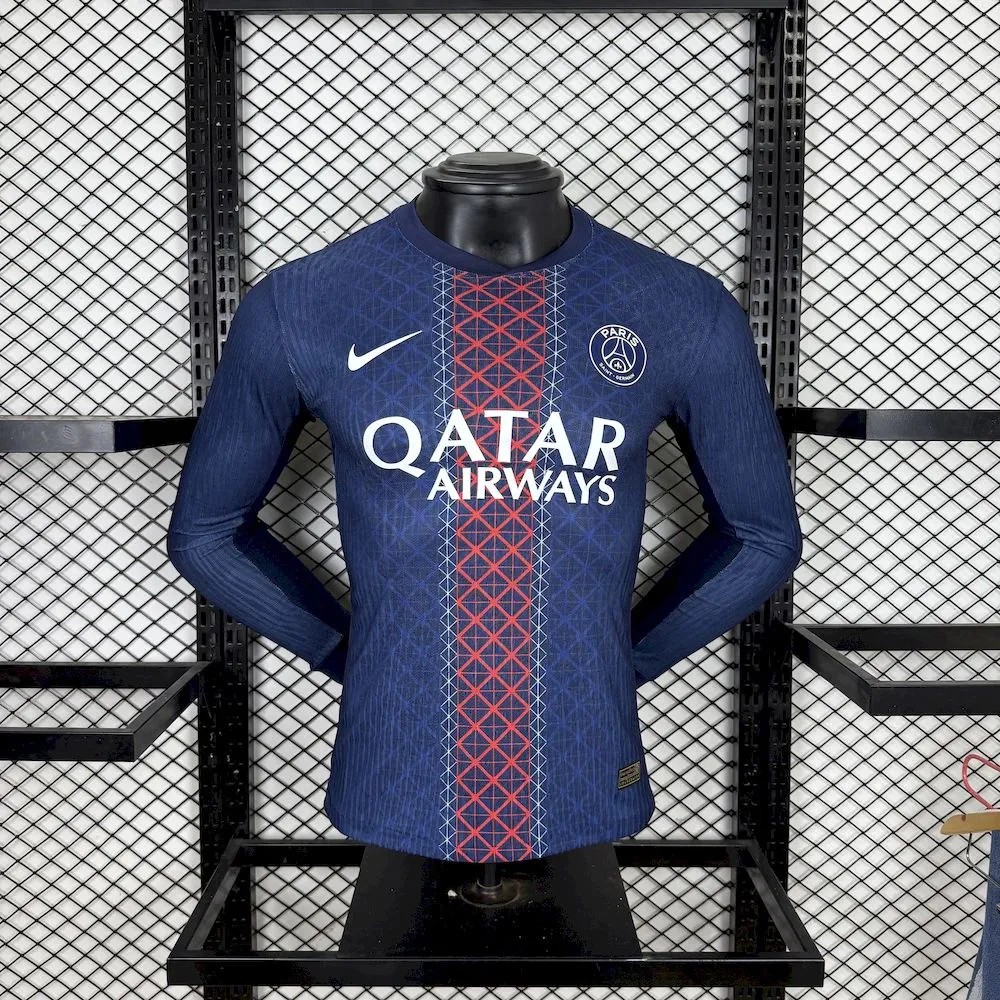 psg pre match jersey long sleeve