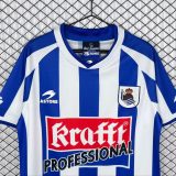Real Sociedad 2002/2003 Home Retro Jersey