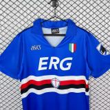 Sampdoria 1990/1992 Home Retro Jersey
