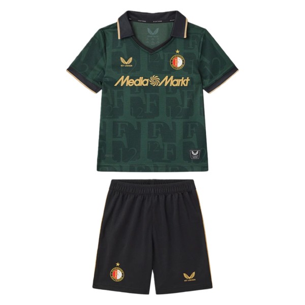 Kids Feyenoord 25/26 Fourth Jersey and Short Kit