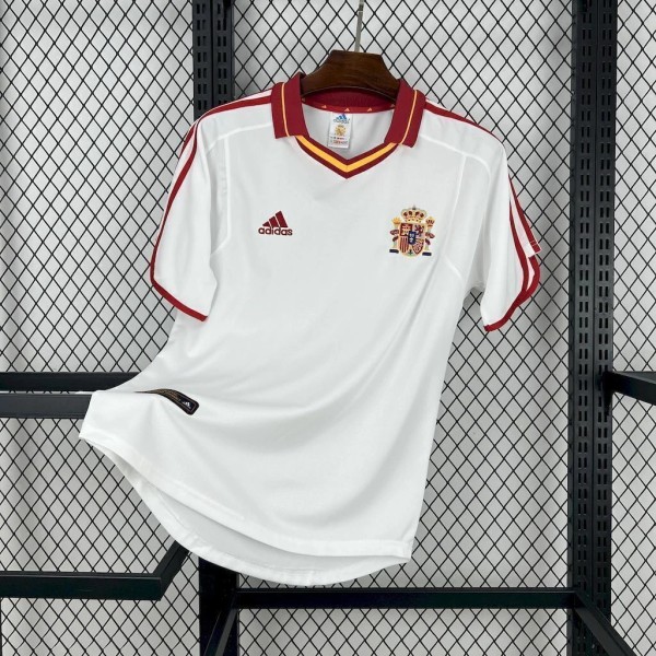 Spain 2000 European Away Retro Jersey